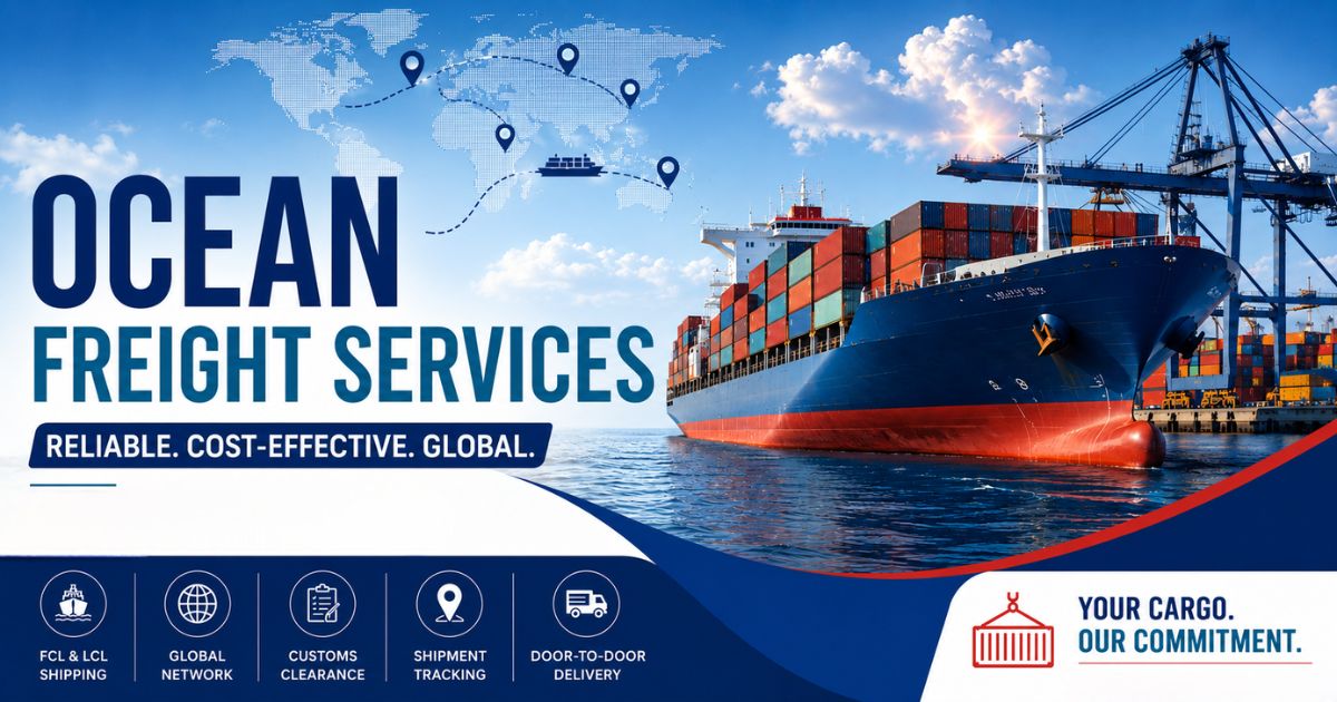 Ocean Freight Services in Delhi NCR | Fortio Logisolutions